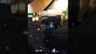 Backflow valve  replacement