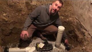 backwater valve installation