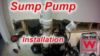 Battery Backup Sump Pump Installation