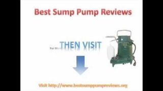 Best Sump Pump Reviews