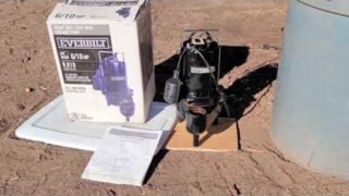 Demo: Everbilt 6/10 HP Submersible (Sump) Pump / Motor
