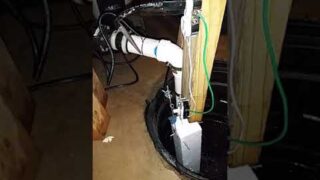 DIY sump pump float switch