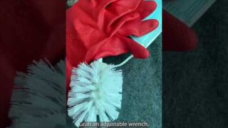 How to clean a back flow valve.