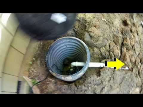 How To Install a Sump Pump, Do It Yourself Project, By Apple Drains, Drainage Contractors