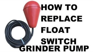 installing float switch to a pump. grinder pump.