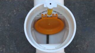 Mainline Straight Fit Extendable Backwater Valve