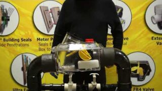 Mainline Topcheck Backwater Valve with Manual Close