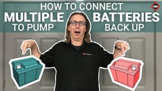 Pump Sentry Battery Back-up – How to Connect Multiple Batteries for Longer Run Time