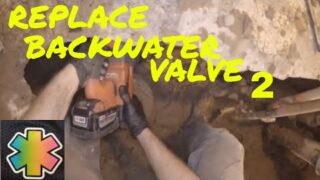replace/install backwater valves 2