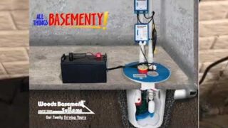 Retrofitting a Battery BackUp Sump Pump into an Existing Sump Pit