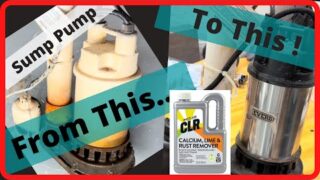 Sump Pump Amazing results must see, preventive maintenance !