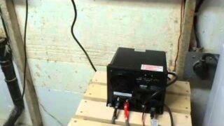 Sump Pump Battery Backup Test