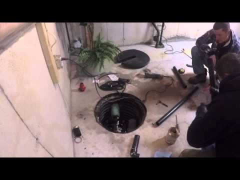 Sump Pump Installation