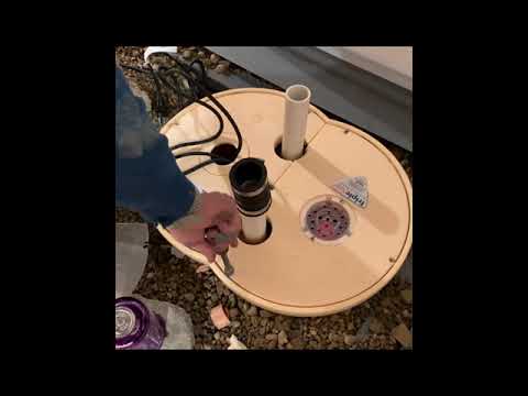 Sump Pump Installation Timelapse