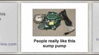 Sump Pump Reviews