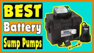 Top 5 Best Battery Back Up Sump Pumps Review