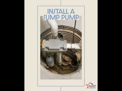 Water Damage Tips – Install a sump pump