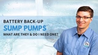 What is a battery back-up sump pump?