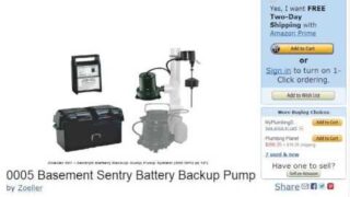 Zoeller 507-0005 Basement Sentry Battery Backup Sump Pump Review