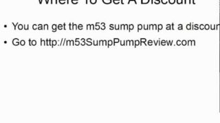 Zoeller M53 Sump Pump Review