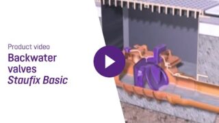 Product video – backwater valves Staufix Basic