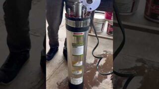 7.5HP submersible pump set for agriculture use #submersiblepump #agruculture #ytshorts