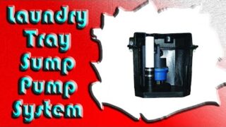 Barnes Laundry Tray Sump Pump System