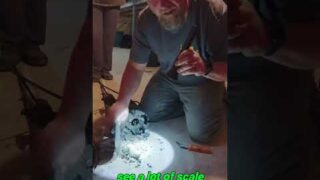 Cleaning A Clogged Sump Pump! SavingMoney!!