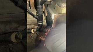 Clearing a sewer line that was clogged. #HandsomeOrHandy #Handyman #Plumbing #HomeRepair
