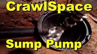 Do It Yourself – Sump Pump Install – Crawlspace
