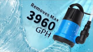 Experience the Power!!FOTING Submersible Sump Pump 1HP 3960GPH