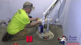 Franks Mr Plumber V 004 SUMP PUMP & BUBBLER VIDEO