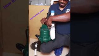 How the float switch works on a sump pump