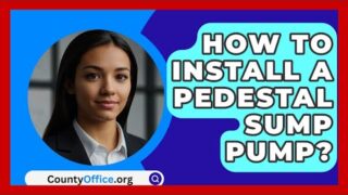 How To Install A Pedestal Sump Pump? – CountyOffice.org