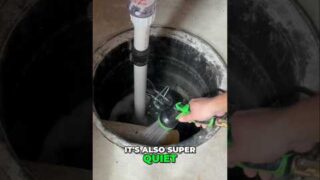 How to Install a Sump Pump #howto #shorts