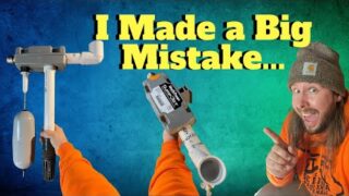 I messed up the install of my Water Powered Sump Pump…LETS FIX IT!