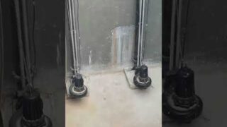 Submersible sewage pump installation video #sewagetreatment #Kingdao#waterpump