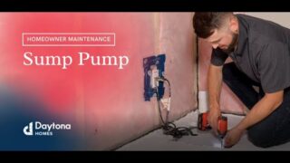 SUMP PUMP MAINTENANCE