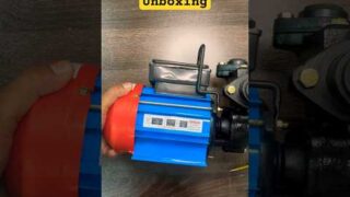 Ultimate 1hp motor water pump #Sameer iflo unboxing from #moglix