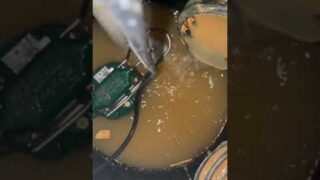 Zoeller 53-0001 Sump Pump in Operation
