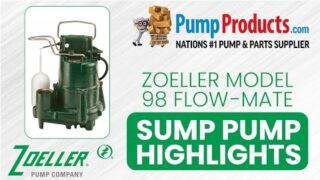 Zoeller Model 98 "Flow-Mate" Sump Pump Product Highlight
